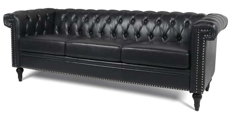 AglerVeganLeatherSofa