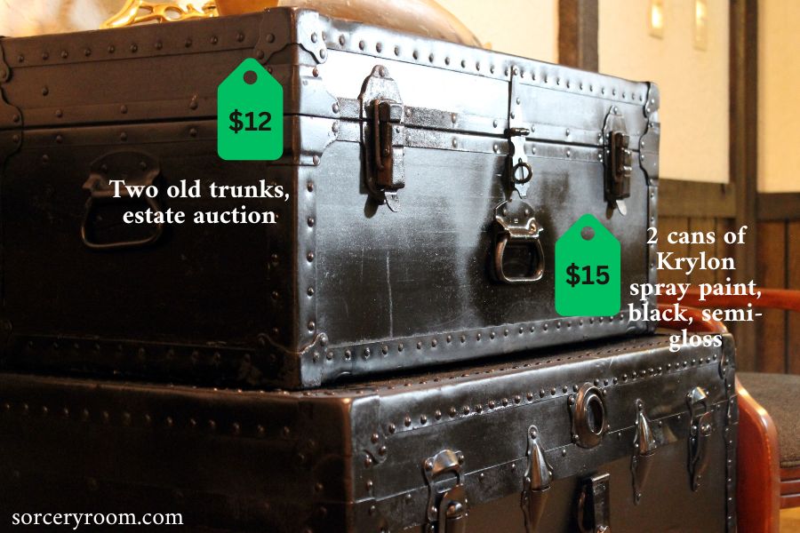 steamer trunks, prices