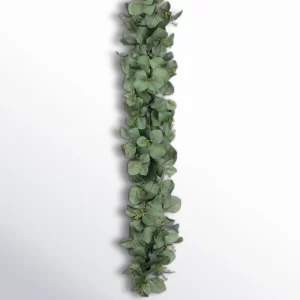 Artificial eucalyptus garland